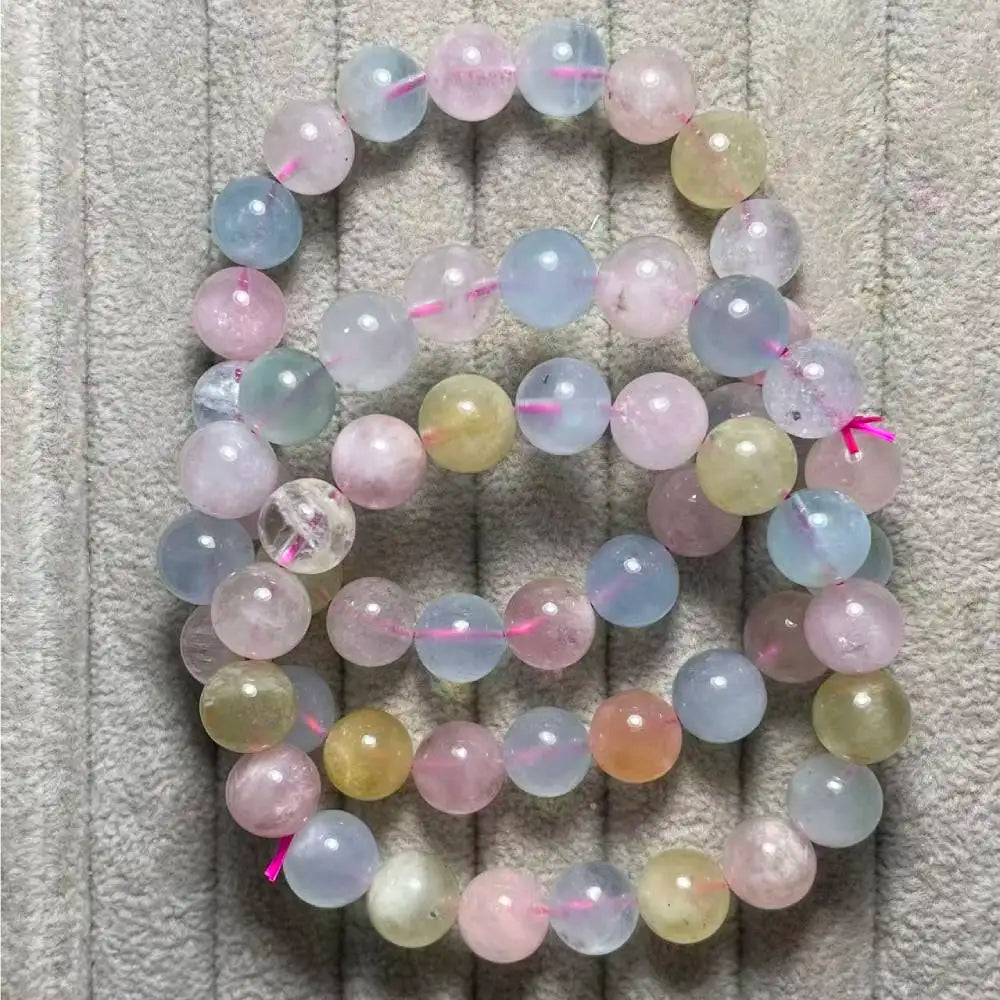Clearance Number (21) 3bracelets as photo approx10-10.8mm natural beryl wholesale