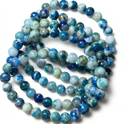 (45) 3bracelets approx7mm Natural hackmanite bracelet  beads AKAC