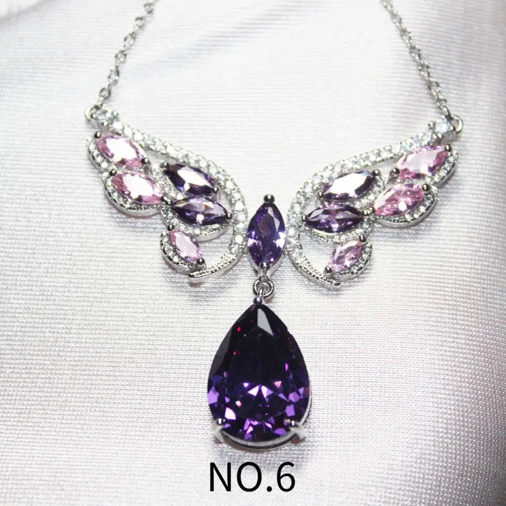 колье из серебра 925 пробы