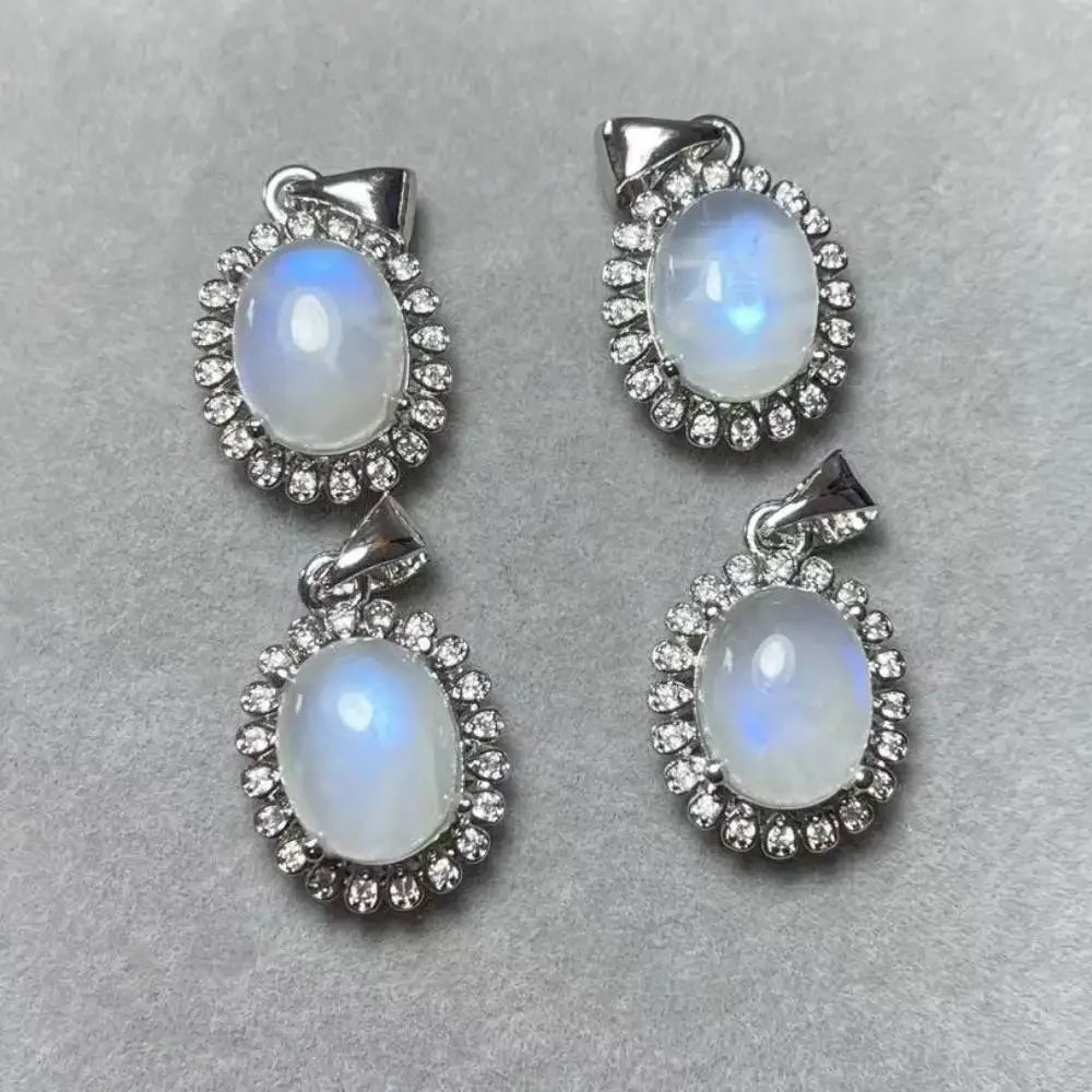 5 gemischte Produkt-Links: Mondstein-Kyanit-Larimar-Amethyst-Malachit-Kunzit