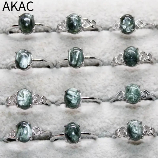 5pcs mixed product link larimar-agate-golden rutile-shell beads-seraphinite-golden sunstone