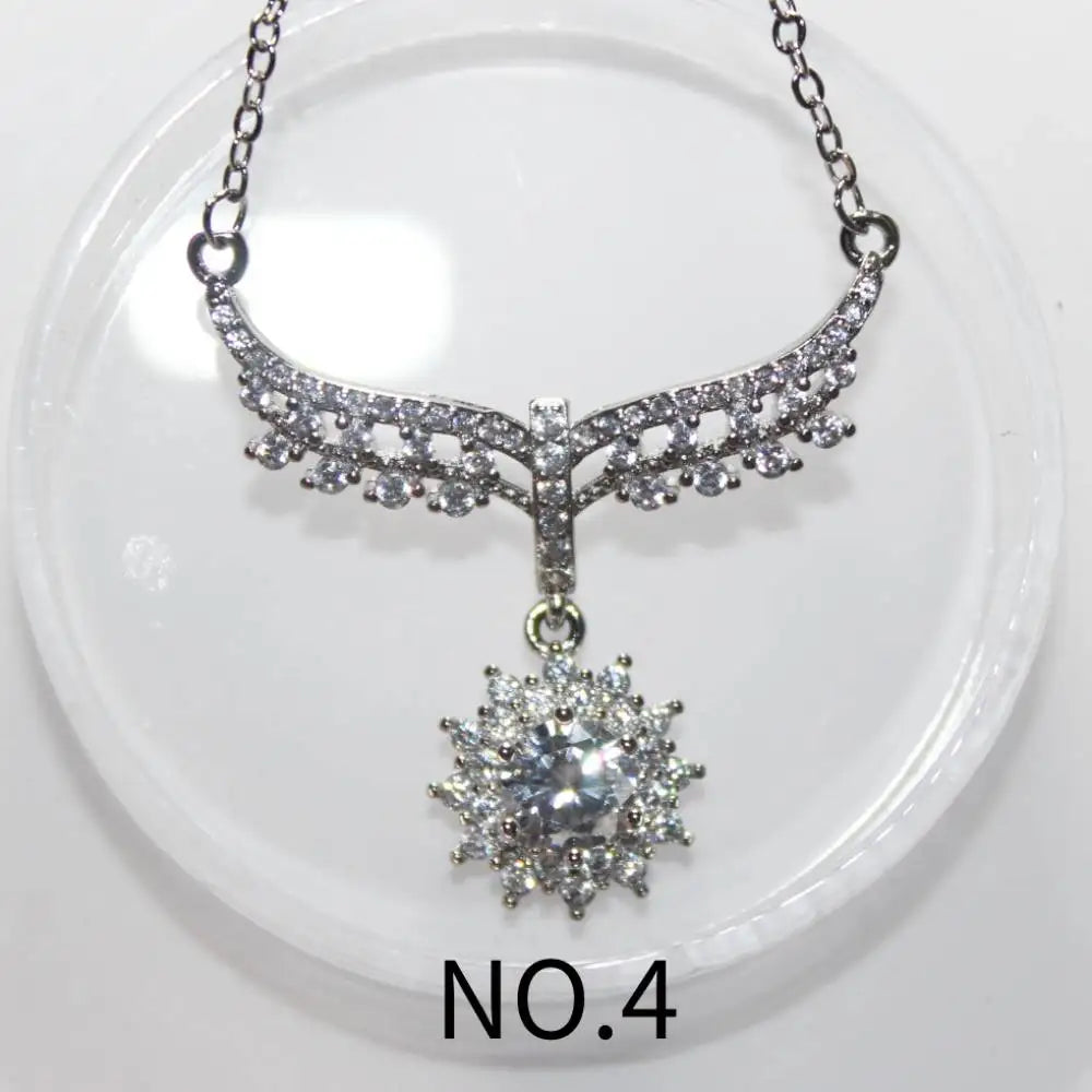 колье из серебра 925 пробы