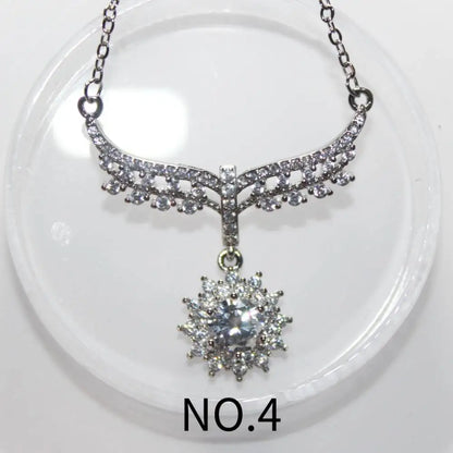 колье из серебра 925 пробы