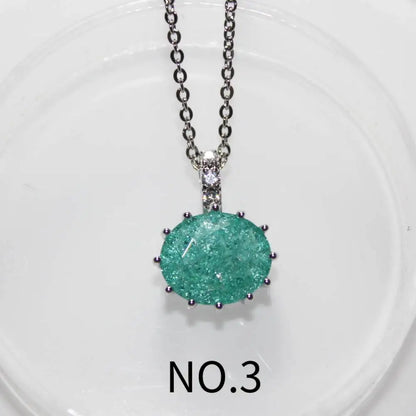 колье из серебра 925 пробы