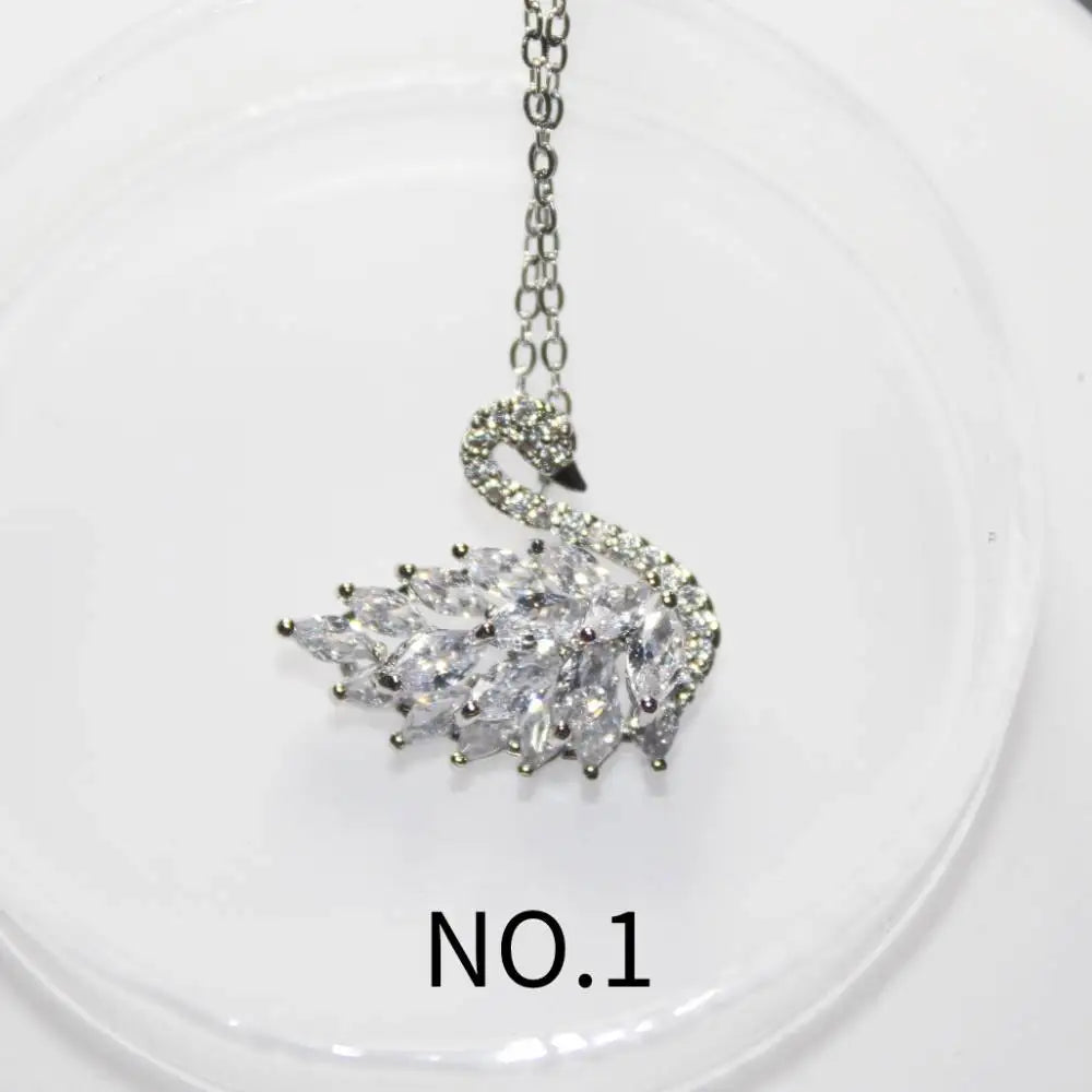 колье из серебра 925 пробы