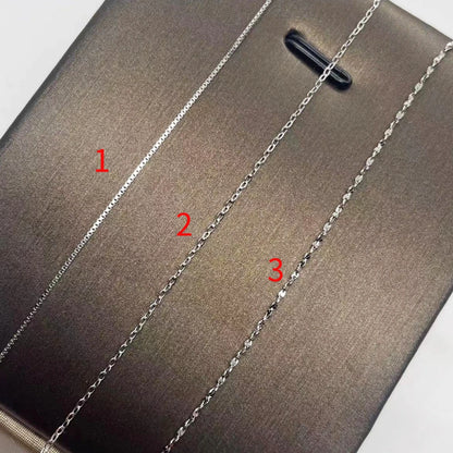 3가닥/세트 925 스털링 실버 목걸이